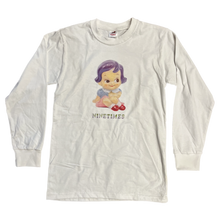 Load image into Gallery viewer, Ninetimes Doll Longsleeve Tee - White