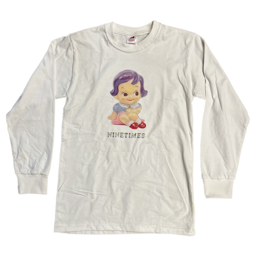 Ninetimes Doll Longsleeve Tee - White