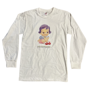 Ninetimes Doll Longsleeve Tee - White