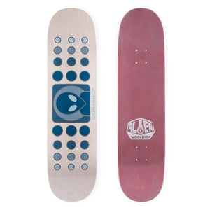 Alien Workshop Dot Fade White Wash Deck - 8.25 Twin Tail