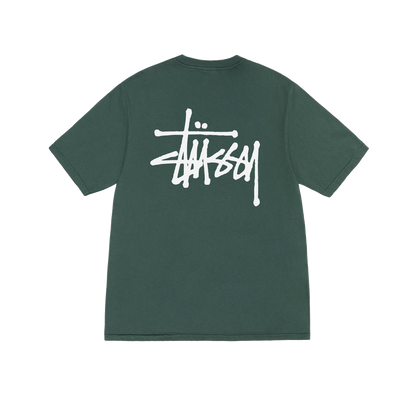 Stussy Basic Pigment Dyed Tee - Forest