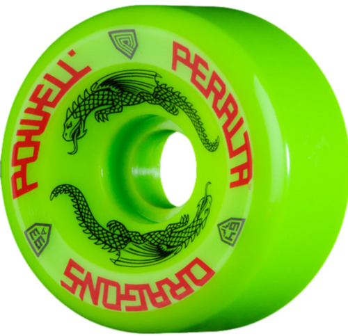Powell Peralta Dragon Formula Green Wheel - 93A 64 mm X 36 mm