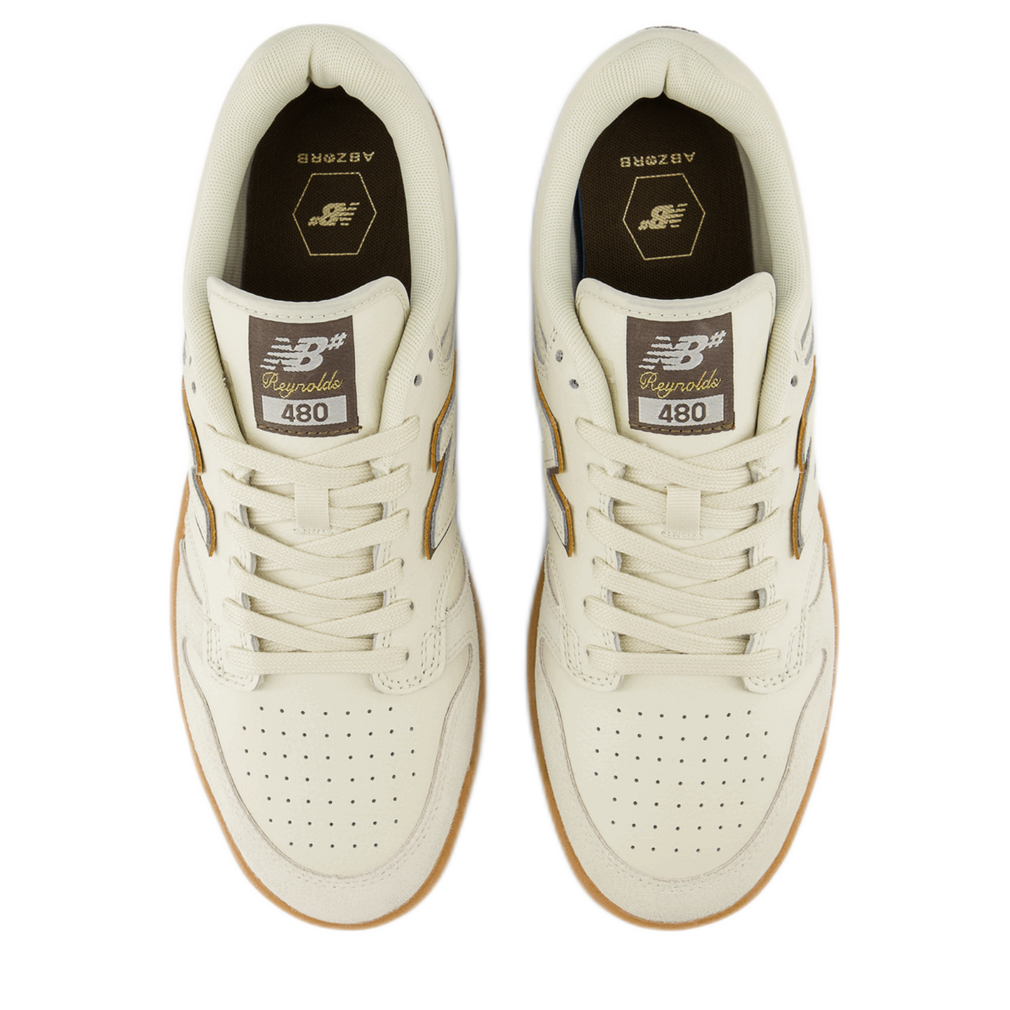 New Balance Numeric 480 - Reynolds White/Brown