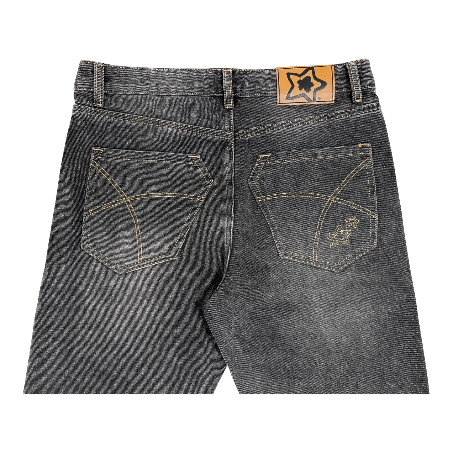 Star Team Normal Fit Drop Jeans - Black