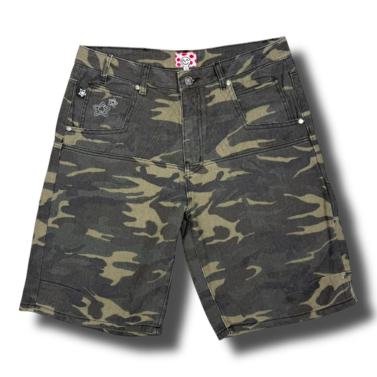 Star Team Drop Shorts - Camo