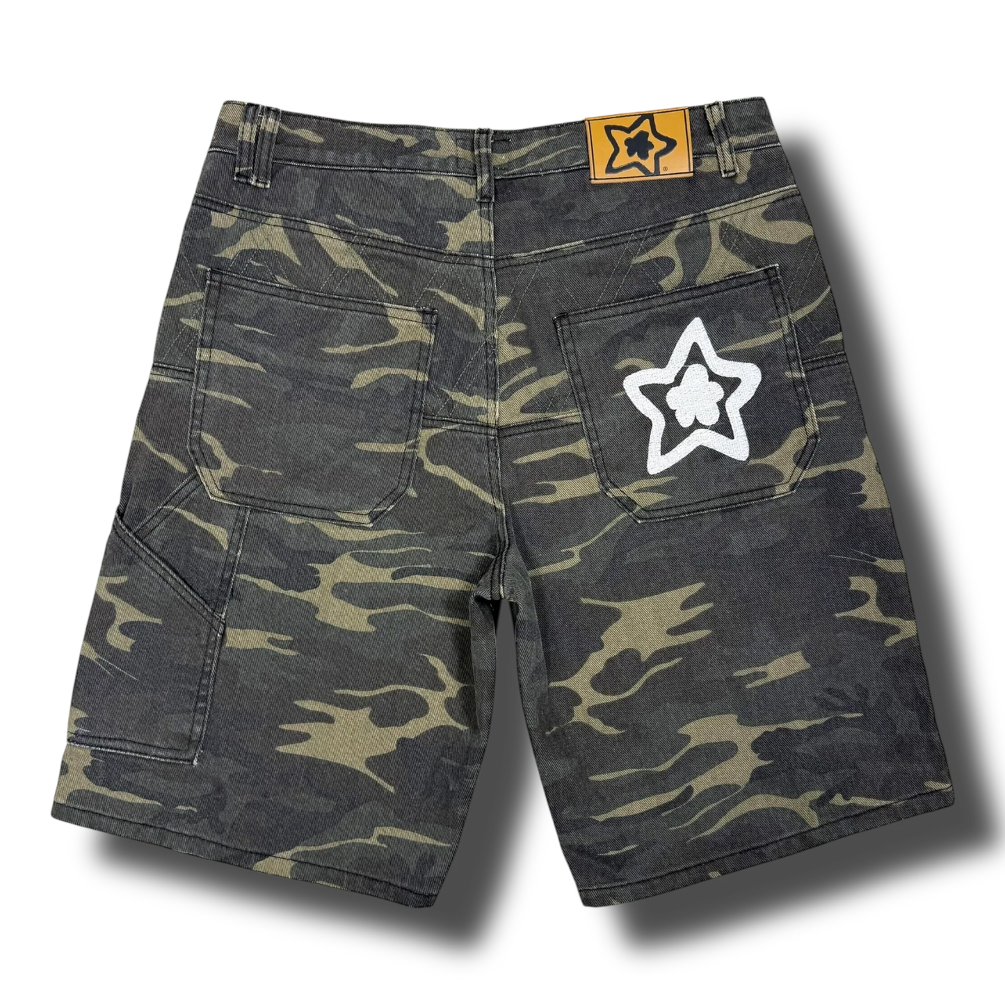 Star Team Drop Shorts - Camo