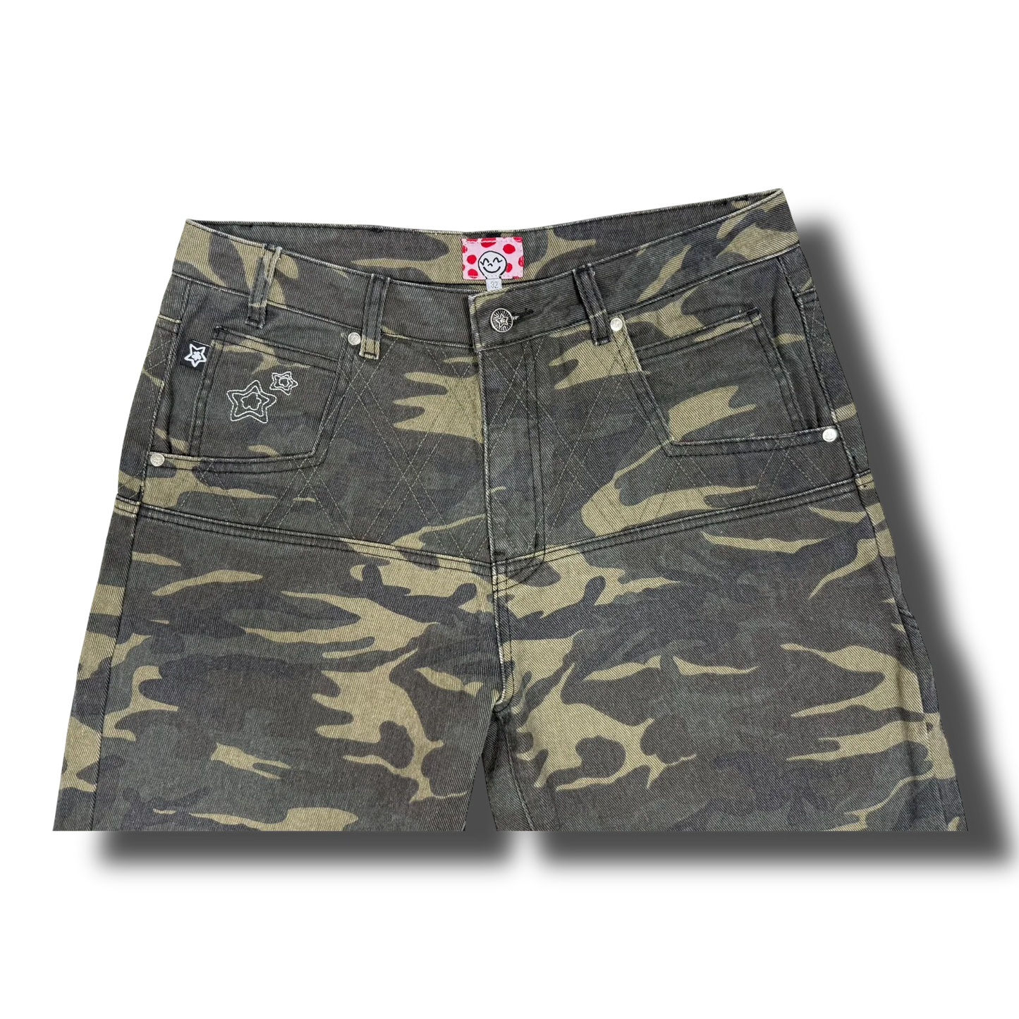 Star Team Drop Shorts - Camo