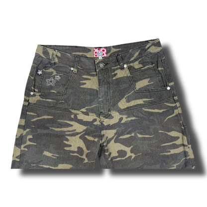 Star Team Drop Shorts - Camo