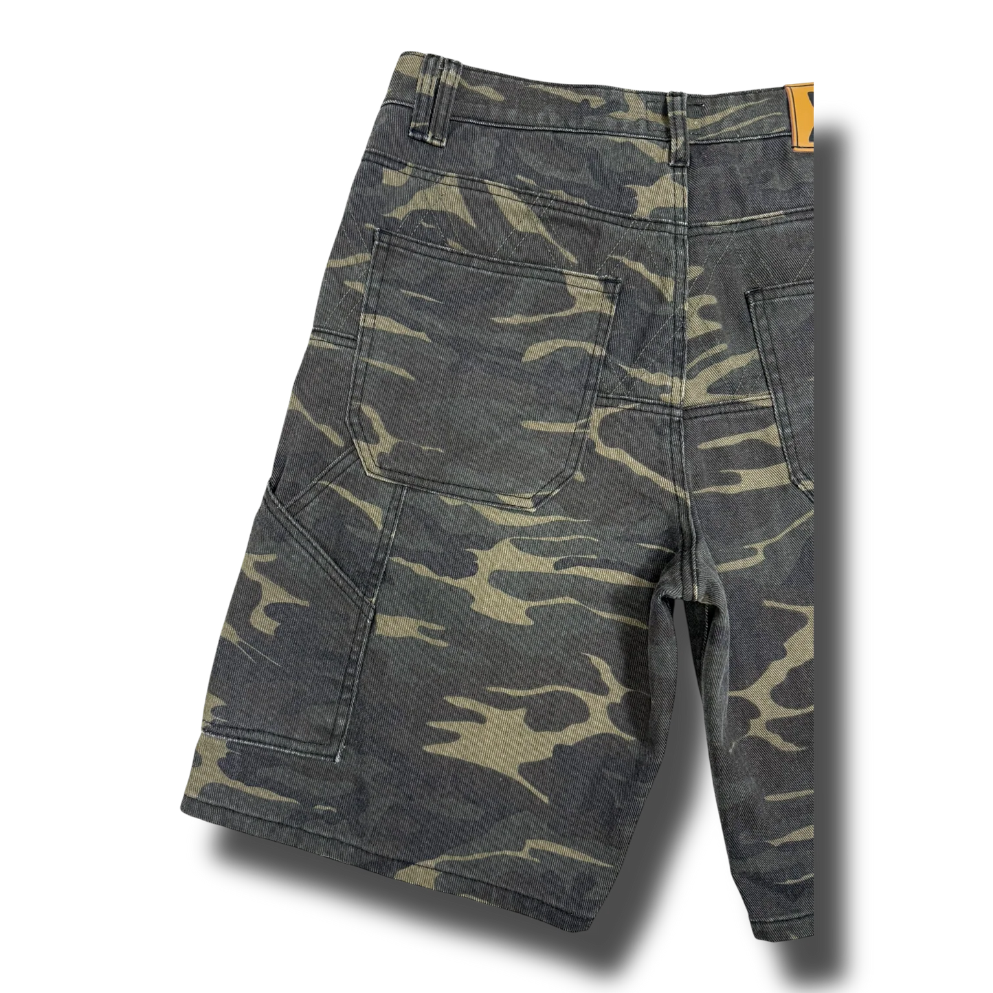 Star Team Drop Shorts - Camo