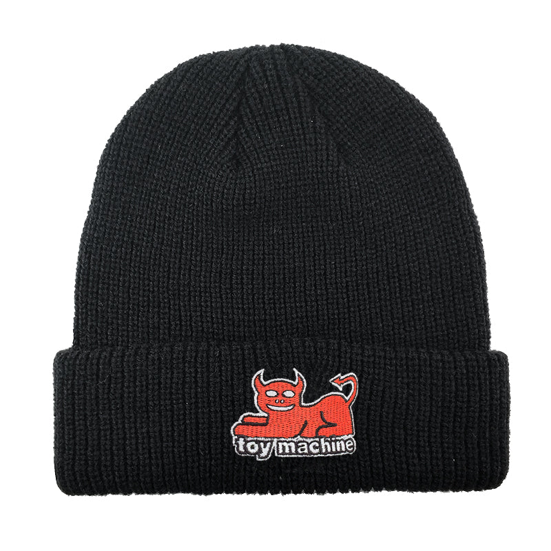 Toy Machine Devil Cat Beanie - Black