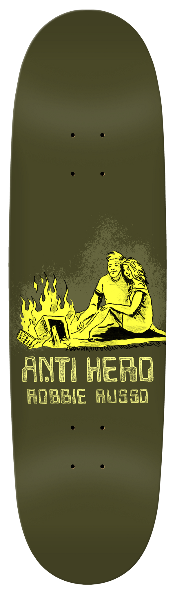 Antihero Russo I Hate Computers Deck - 8.75