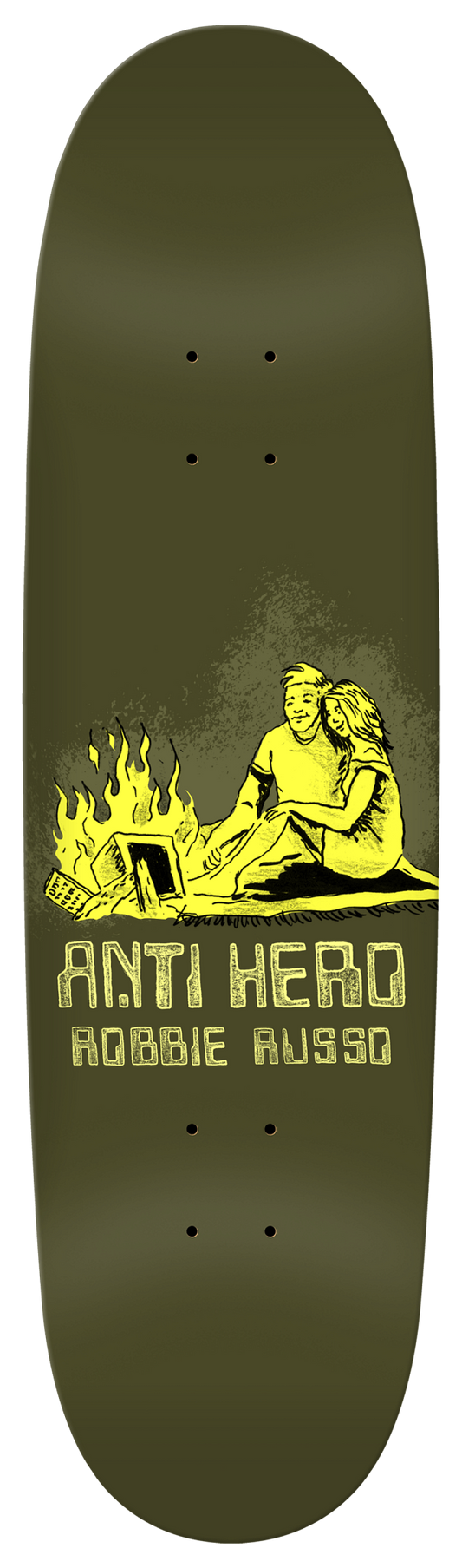 Antihero Russo I Hate Computers Deck - 8.75