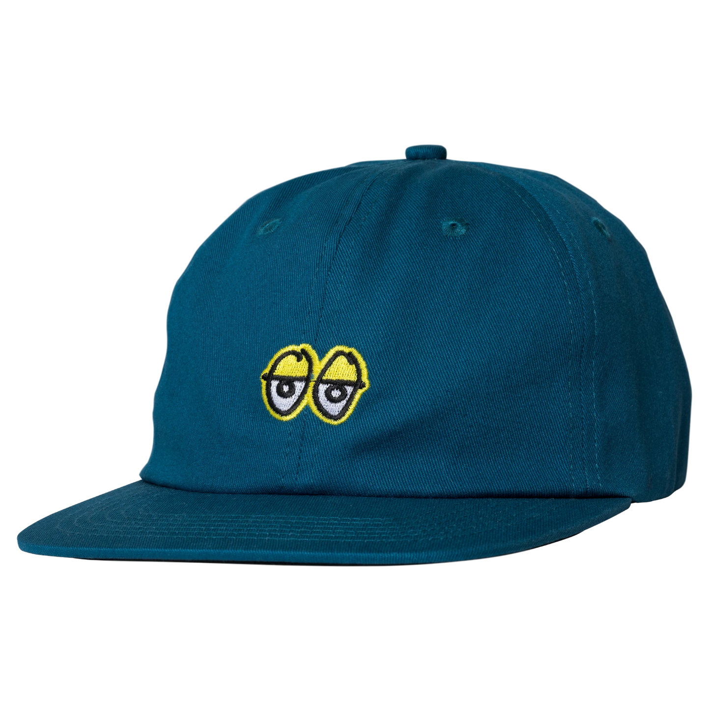 Krooked Eyes Strapback - Blue/Yellow