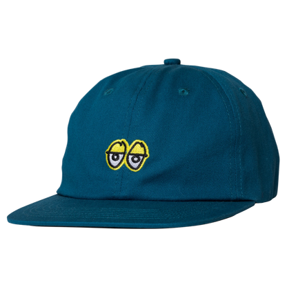 Krooked Eyes Strapback - Blue/Yellow