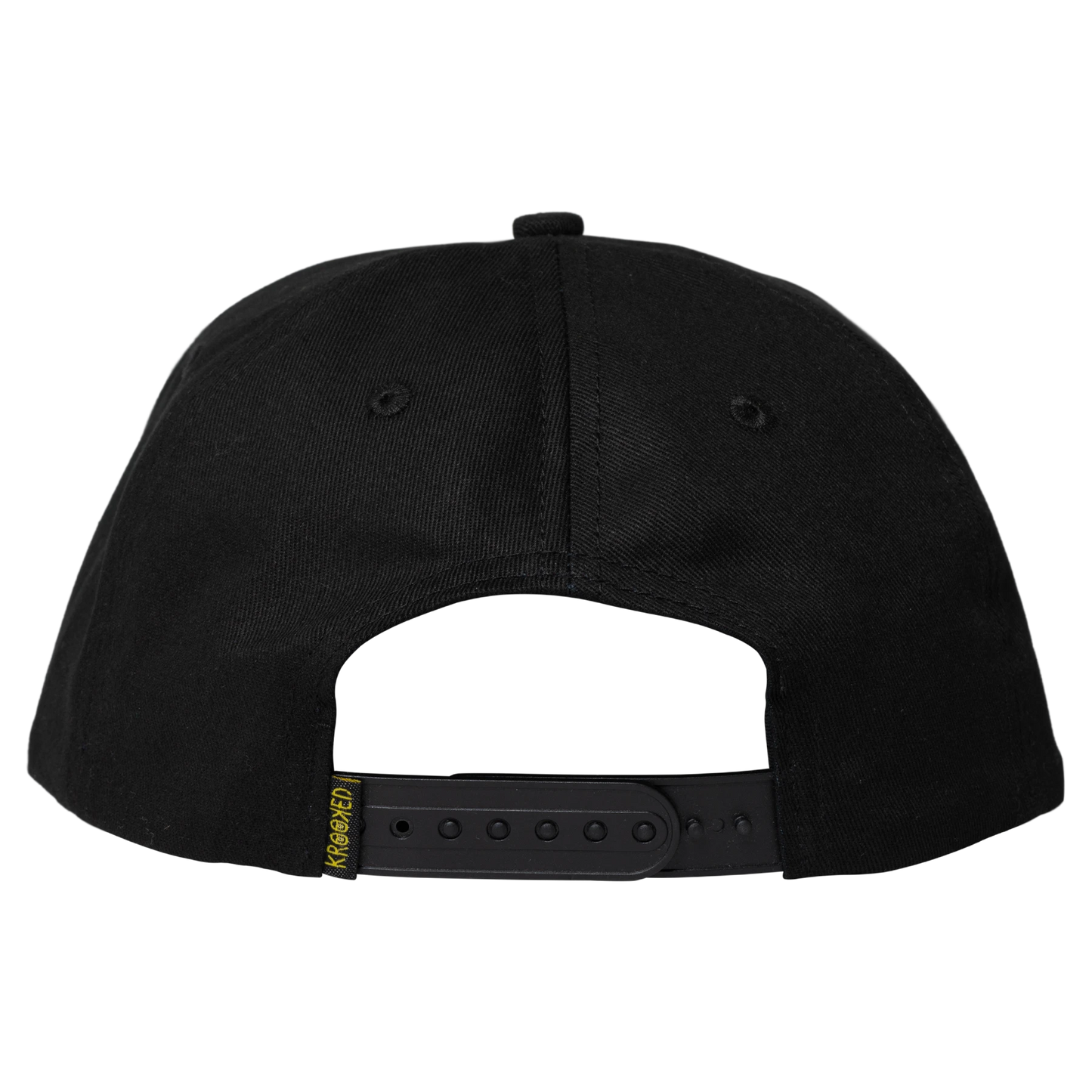 Krooked Style KR Snapback - Black