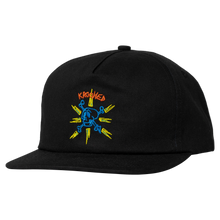 Load image into Gallery viewer, Krooked Style KR Snapback - Black