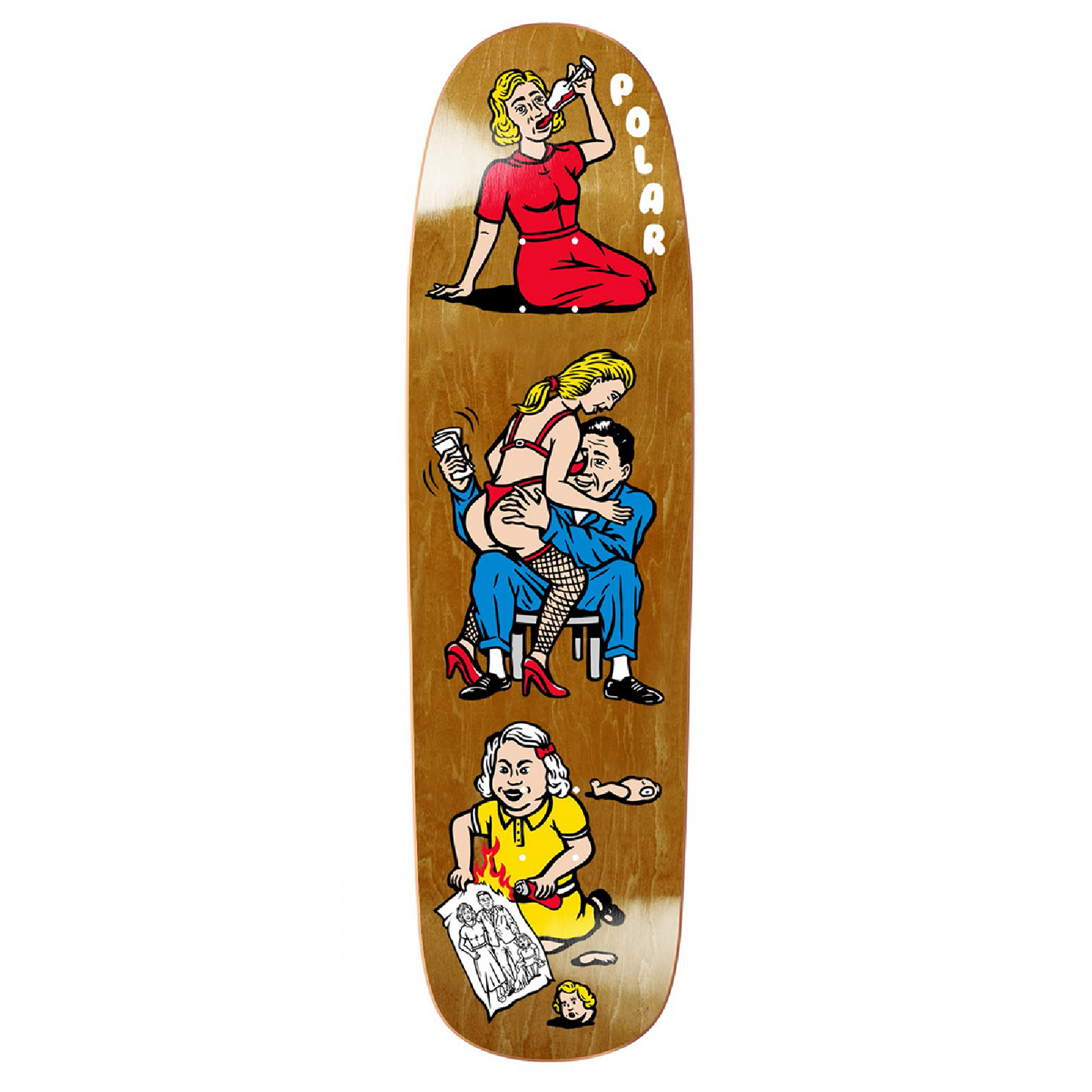 Polar Family Affair P9 Deck - 8.625