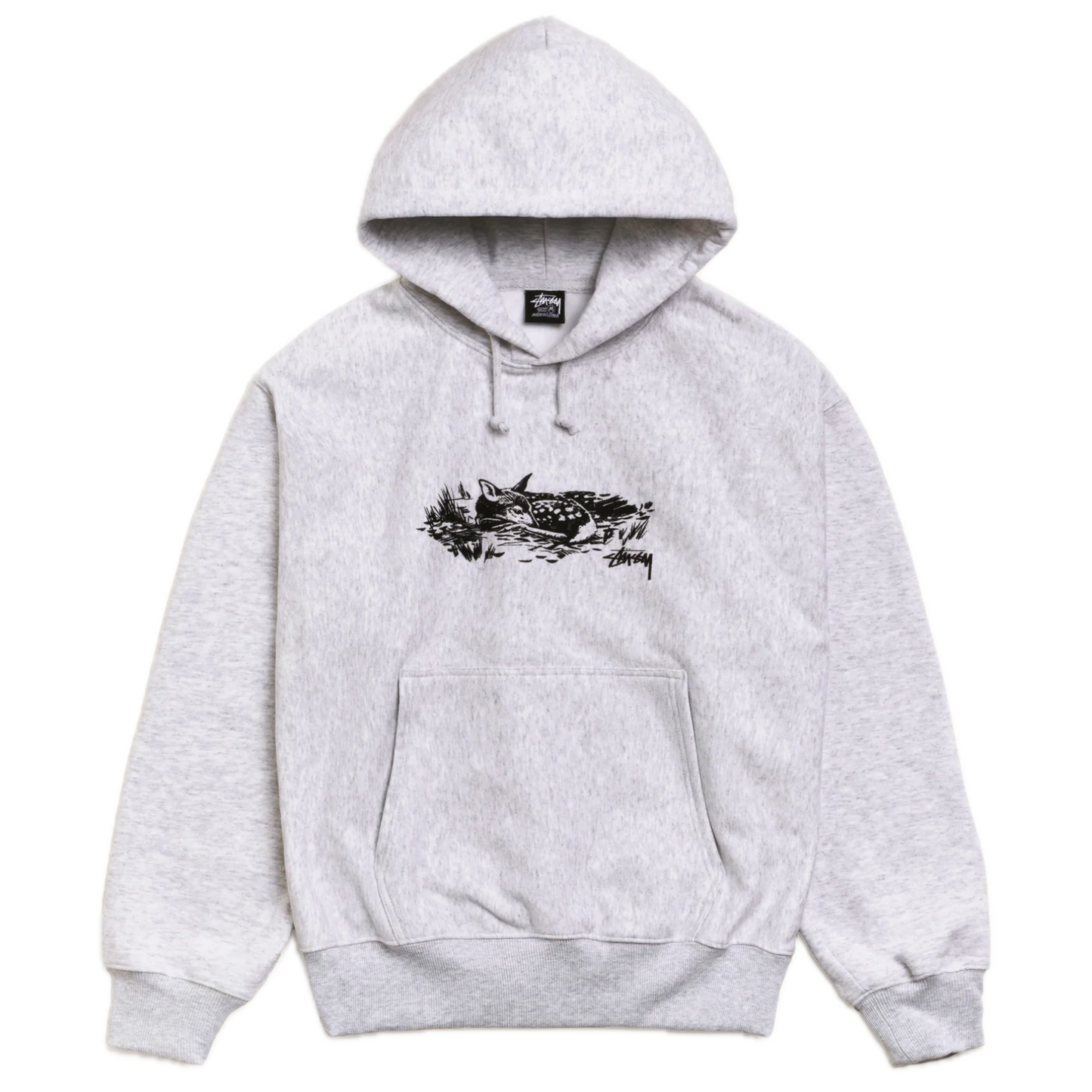 Stussy Fawn Hoodie - Ash