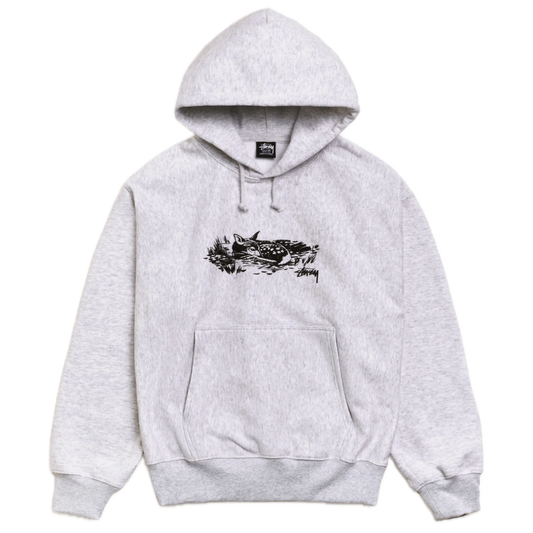Stussy Fawn Hoodie - Ash