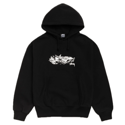 Stussy Fawn Hoodie - Black