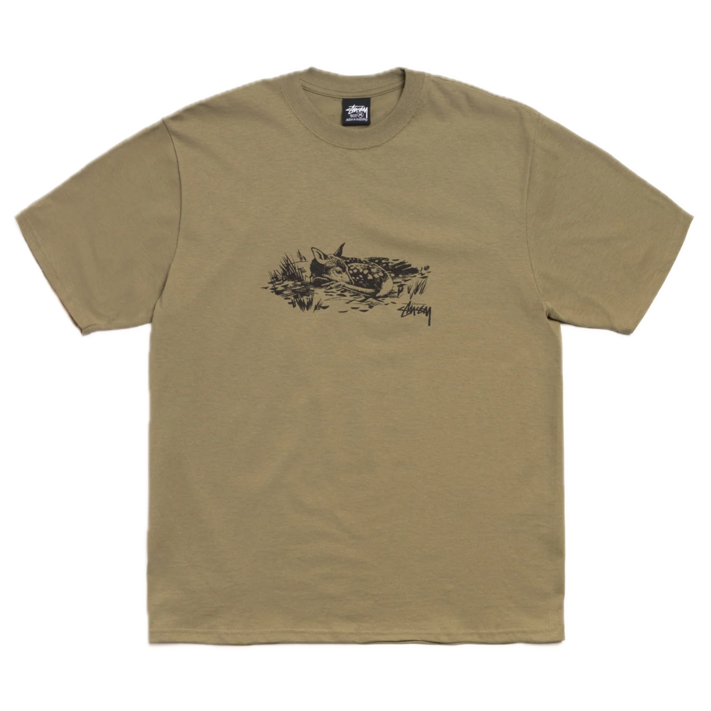 Stussy Fawn Tee - Army
