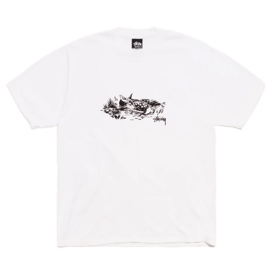 Stussy Fawn Tee - White