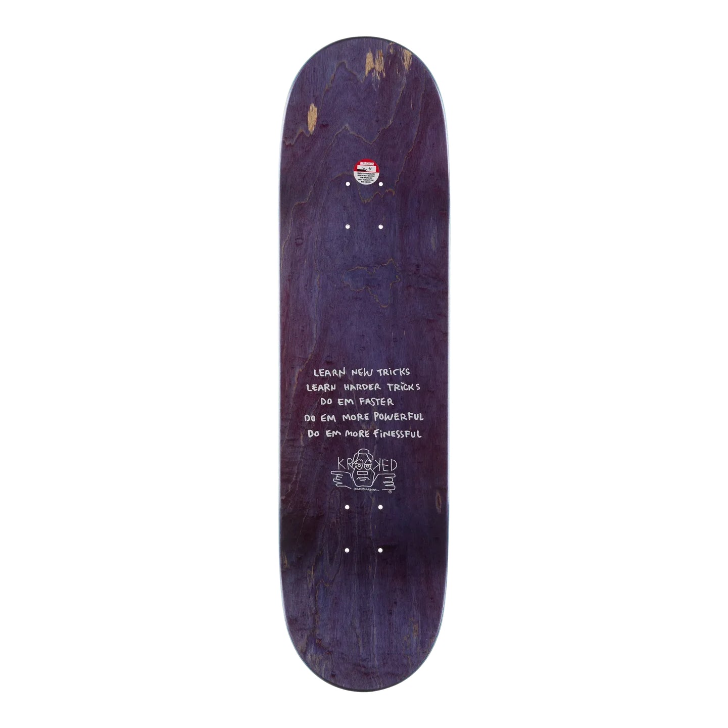 Krooked Team Firebirds True Fit Green Deck - 8.5