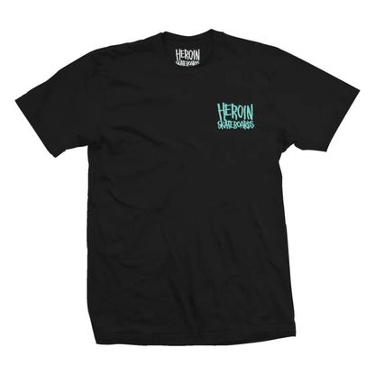 Heroin Fried Boy Tee - Black