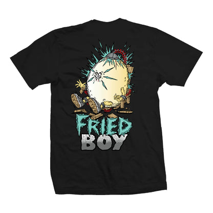 Heroin Fried Boy Tee - Black