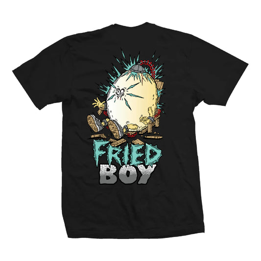 Heroin Fried Boy Tee - Black