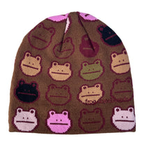 Load image into Gallery viewer, Frog Nation Beanie - Brown