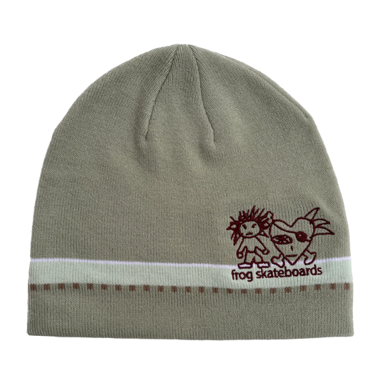 Frog Pirate Beanie - Matcha