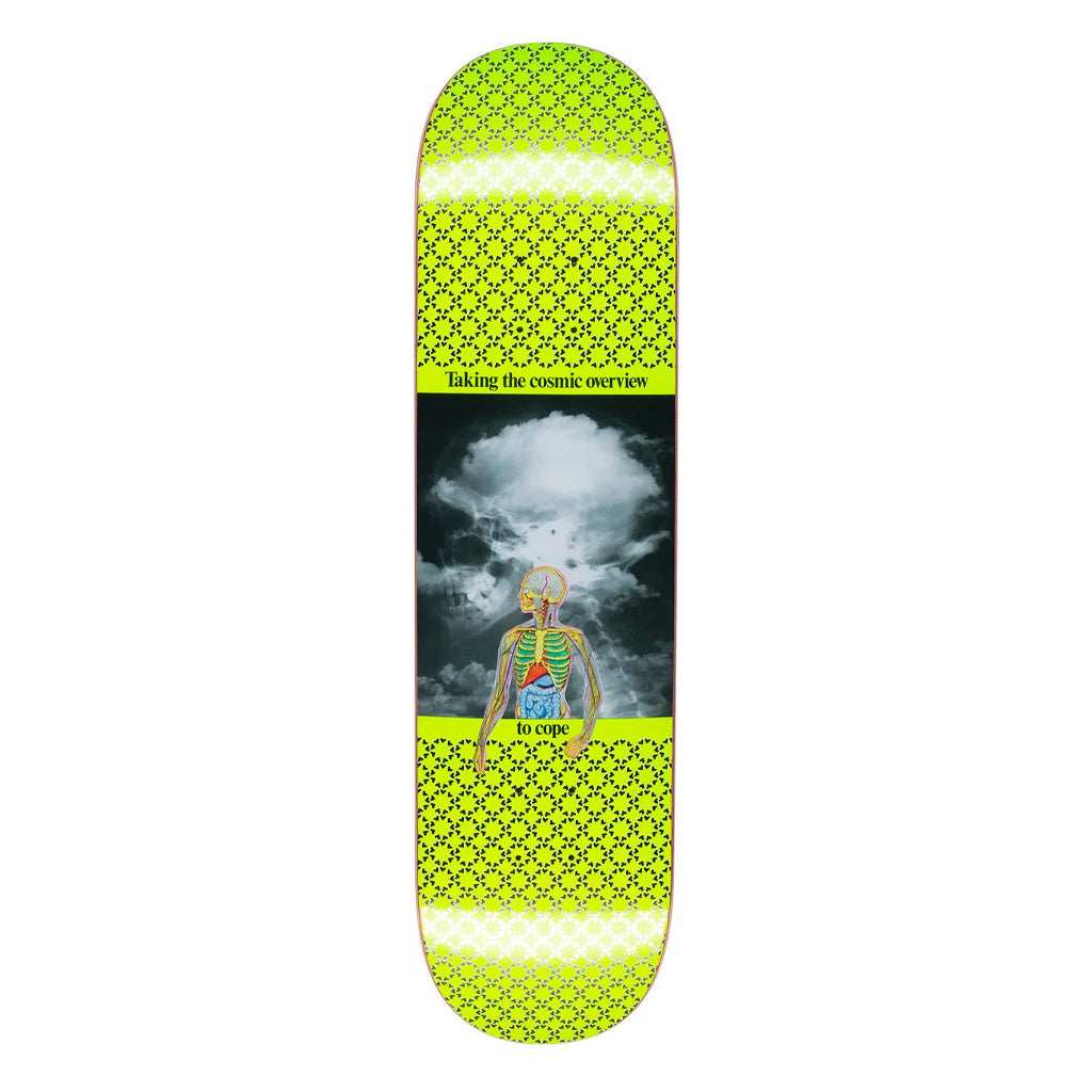 Fucking Awesome Cosmic Overview Neon Green Deck - 8.0