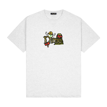 Dime Classic Fuzzy Tee - Ash