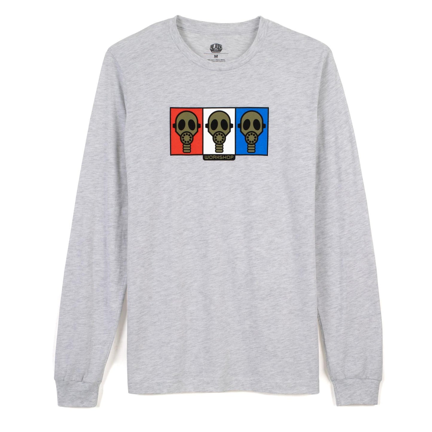 Alien Workshop Gas Mask Longsleeve - Heather Grey