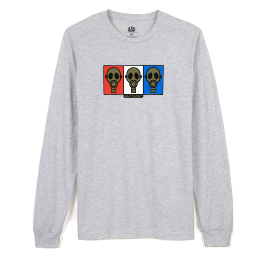 Alien Workshop Gas Mask Longsleeve - Heather Grey