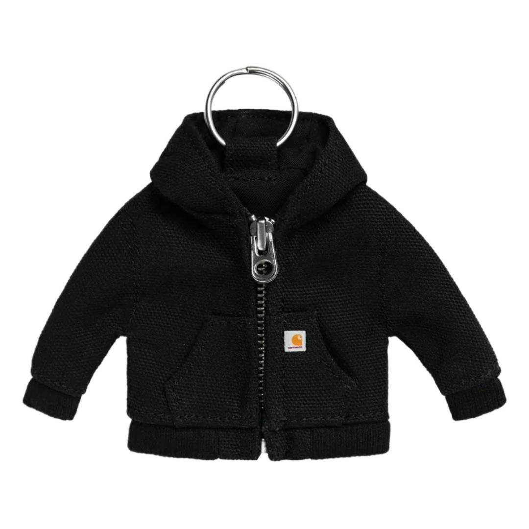 Carhartt WIP Mini Active Jacket Keychain - Black