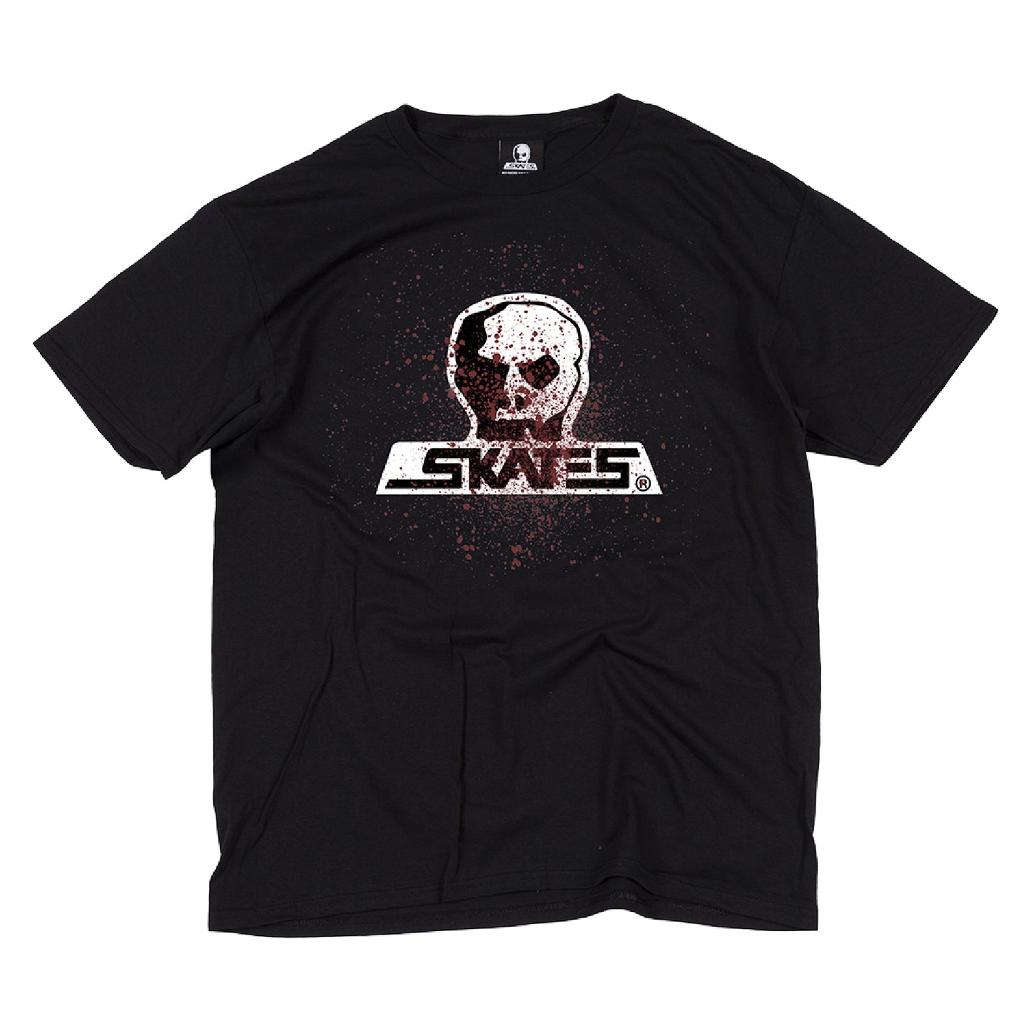 Skull Skates Give Blood Tee - Black