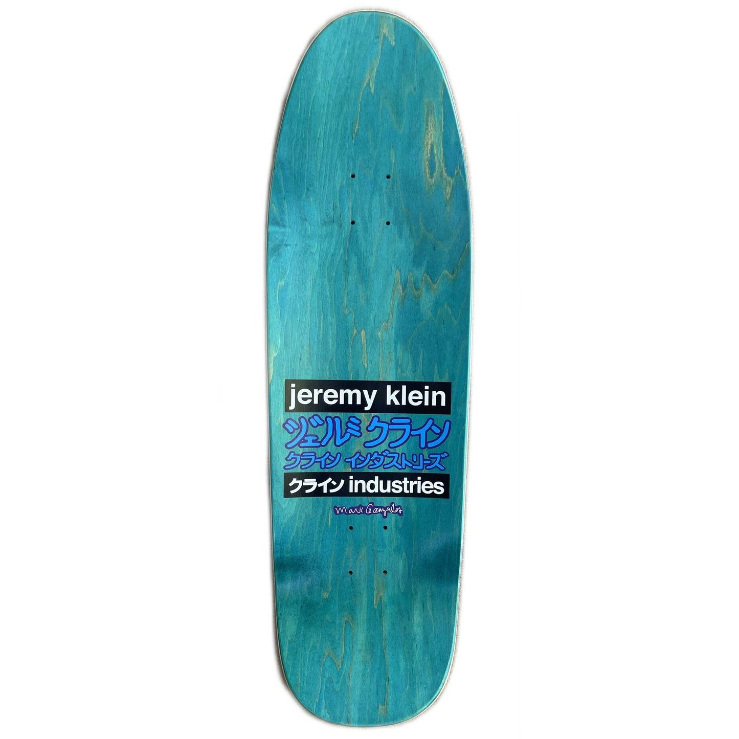 Hook-Ups Gonz Dream Girl Matte Black Deck - 9.5