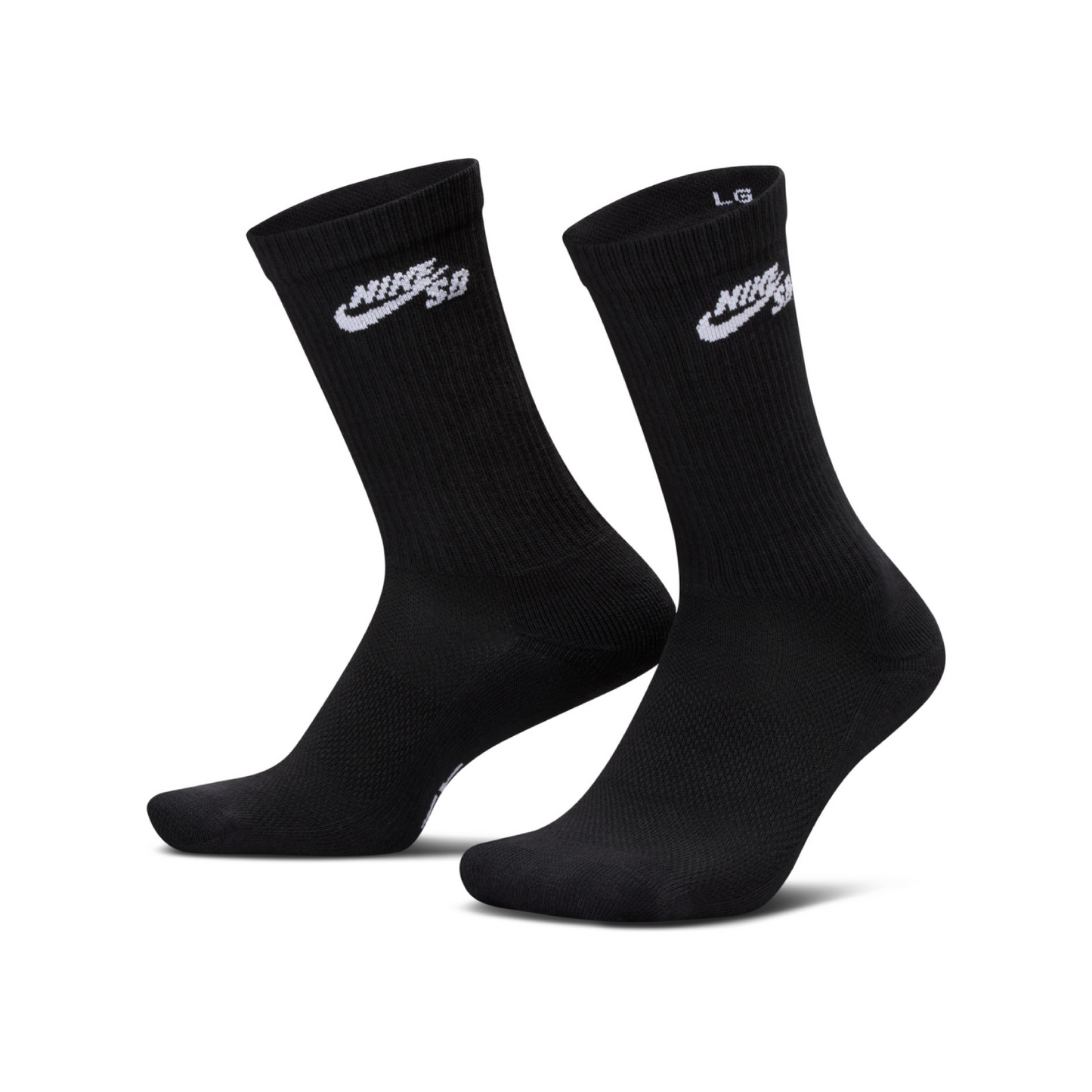 Nike SB Everyday Elevated Sock 3-Pack - Black
