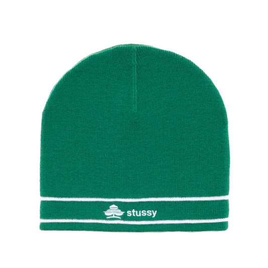 Stussy Clover Skullcap Beanie - Green