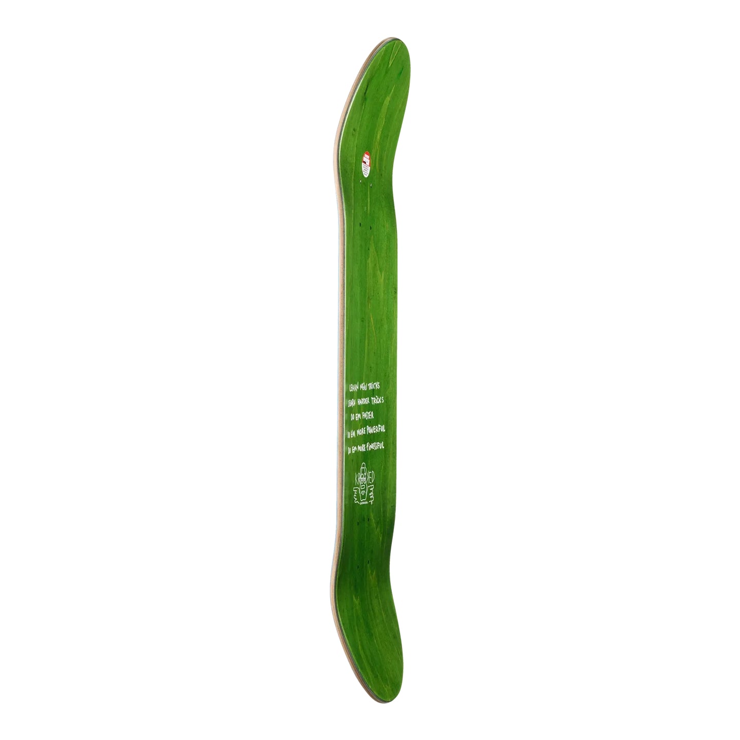 Krooked Easy Rider Moonsmile Green Deck - 8.38