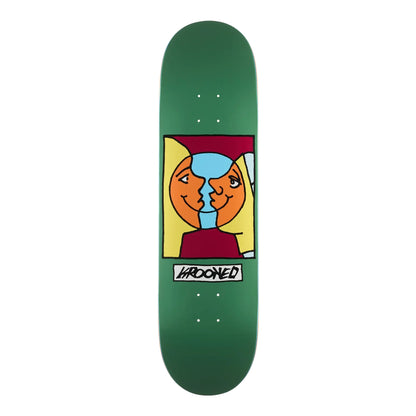 Krooked Easy Rider Moonsmile Green Deck - 8.38