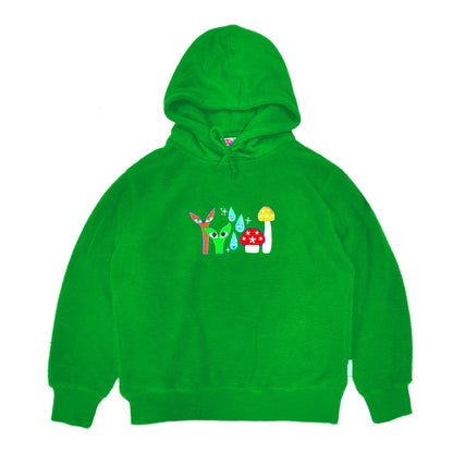 Stingwater Groe Together Reverse Fleece Hoodie - Green