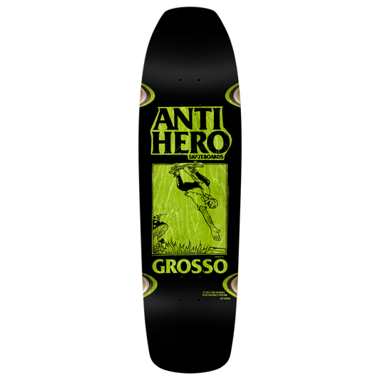 Antihero Grosso Skate Shop Day Exclusive Hand Plant Black Deck - 9.25