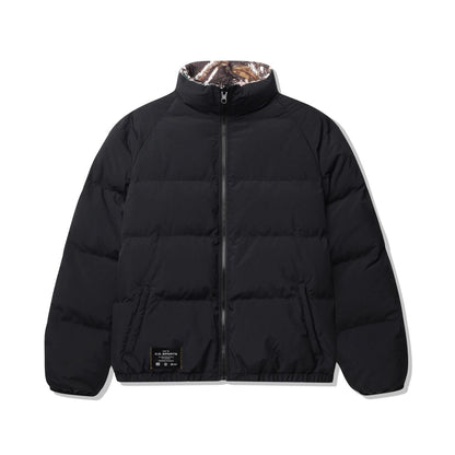 Cash Only Grove Reversible Puffer Jacket - Black / Camo