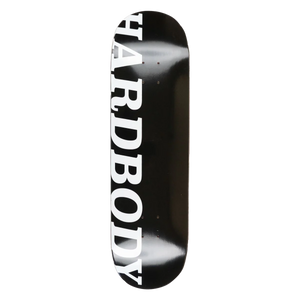 Hardbody Logo (Long) Deck - 8.25 Black/White