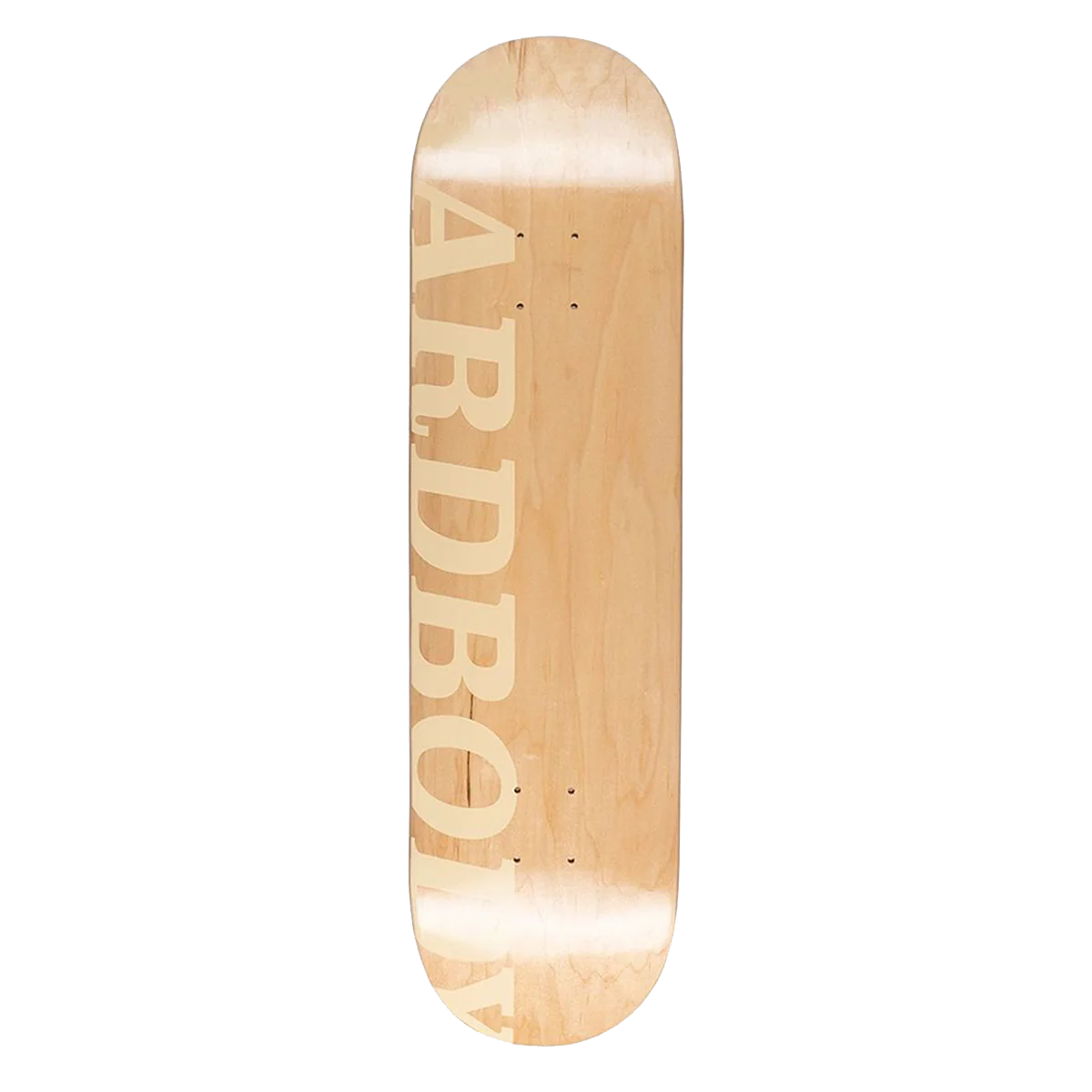 Hardbody Logo Deck - 8.25 Natural