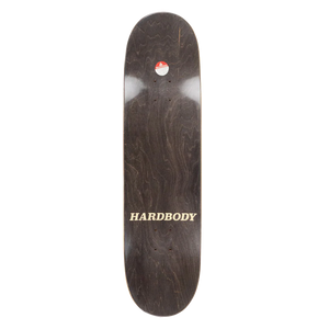 Hardbody Logo (Long) Deck - 8.25 Black/White