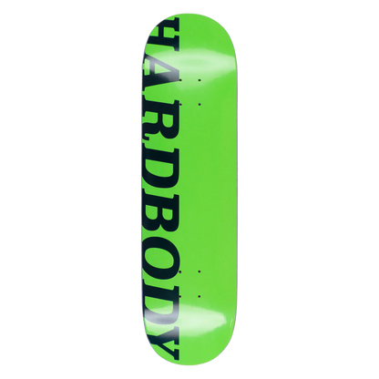 Hardbody Logo (Short) Deck - 8.25 Neon